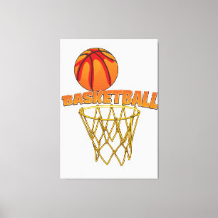 Basketball Canvas Print