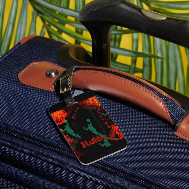 BASKETBALL CAPRI  LUGGAGE TAG (Front Insitu 1)
