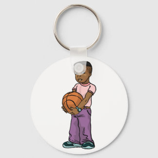 Basketball Catch Keychain