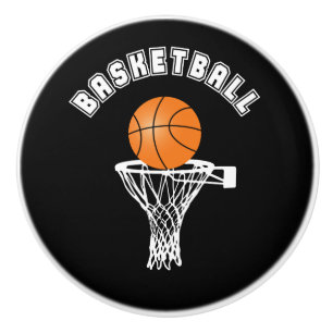 Basketball Ceramic Knob