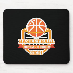 Basketball Championship Vintage Mouse Pad