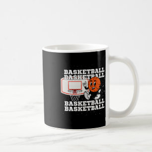 Basketball Character Hoop Coffee Mug