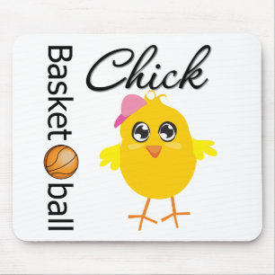 Basketball Chick Mouse Pad