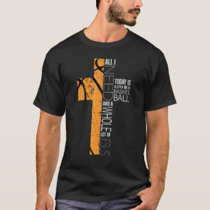 Basketball Christian Sayings Religious Kids Him T-Shirt