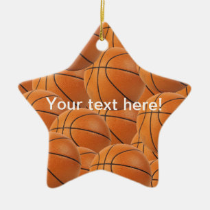 basketball Christmas ornament