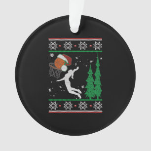 Basketball Christmas Ornament