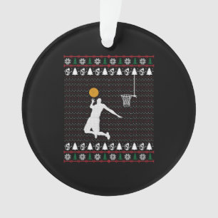 Basketball Christmas Ornament