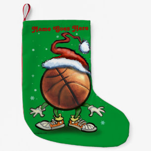 Basketball Christmas Small Christmas Stocking