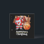 Basketball  Christmas Tree and Santa Claus  Holiday Card<br><div class="desc">Spread holiday cheer with our Basketball Christmas Tree and Santa Claus Greeting Card! 

for Coach,  Instructor,  teacher,  friends,  mom,  dad,  girlfriend/boyfriend,  co-worker,  hostess,  neighbour,  him/her,  couples,  grandparents,  boss,  friend,  family,  in-laws,  squad,  team, </div>