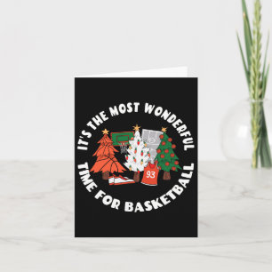 Basketball Christmas Trees Graphic - Basketball Pl Card