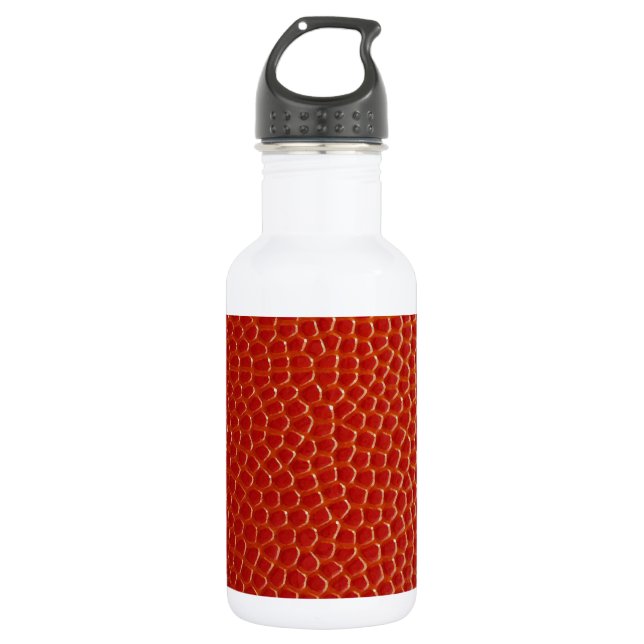 Basketball Close-up Texture 532 Ml Water Bottle (Front)