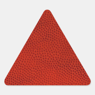 Basketball Close-Up Texture Skin Triangle Sticker
