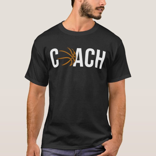 Basketball Coach 2  T-Shirt (Front)
