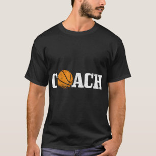 Basketball Coach Bball Player Team Vintage Sports  T-Shirt