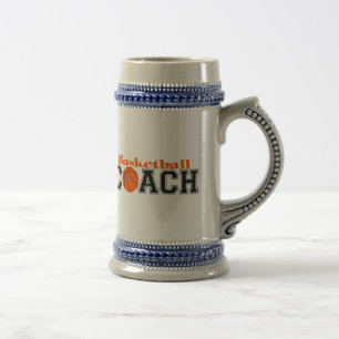 Basketball Coach Beer Stein