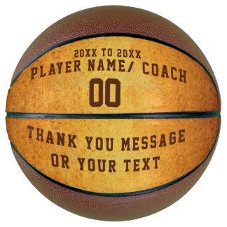 BASKETBALL COACH CUSTOMISE Retro Vintage