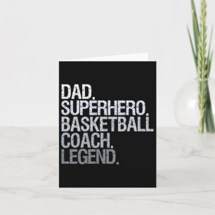 Basketball Coach Dad 1 Card
