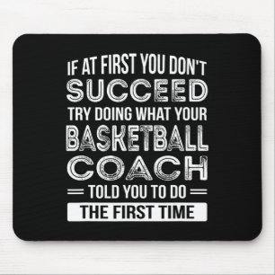 Basketball Coach Gift Fun Thank You Gift Mouse Pad
