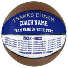 Basketball Coach Gifts, Personalized Basketball