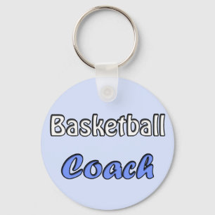 Basketball Coach Keychain