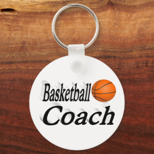Basketball Coach  Keychain