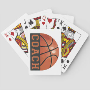 Basketball Coach Playing Cards