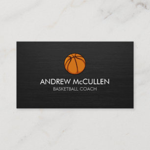 Basketball Coach Scout Professional Sports Business Card