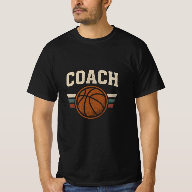 Basketball Coach T-Shirt (Front)