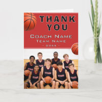 Basketball Coach Team Name Photo