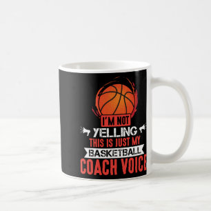 Basketball Coach Voice Coffee Mug