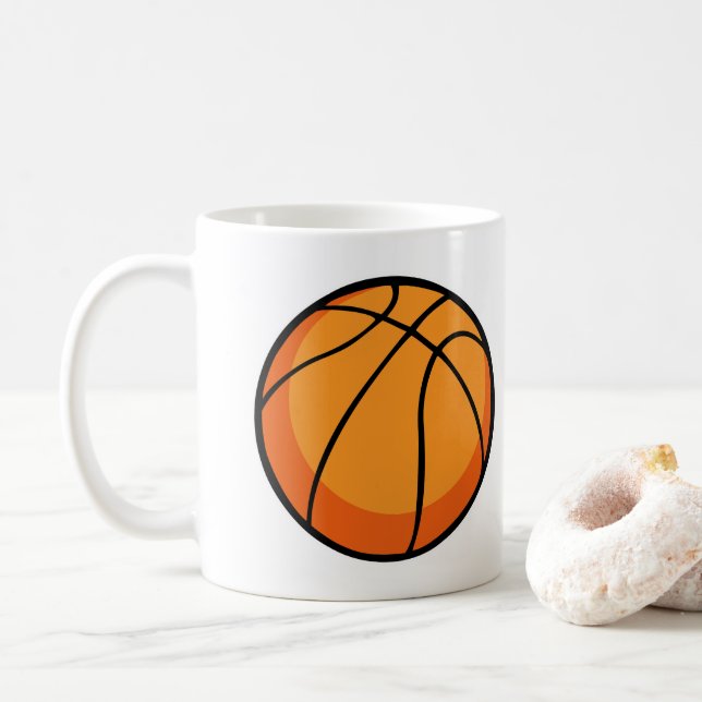 Basketball Coffee Mug (With Donut)