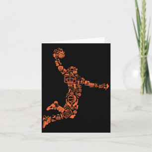 Basketball Collage  Card