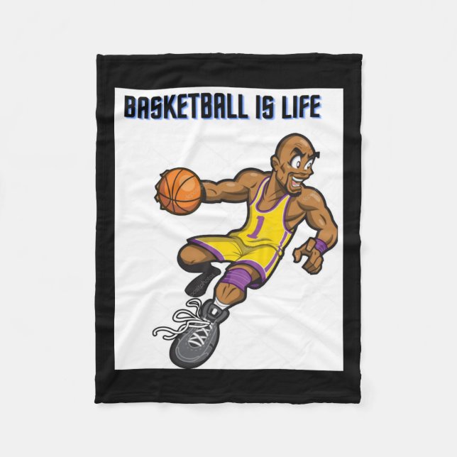 Basketball Collections  Fleece Blanket (Front)