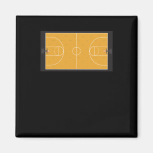 Basketball Court  Magnet