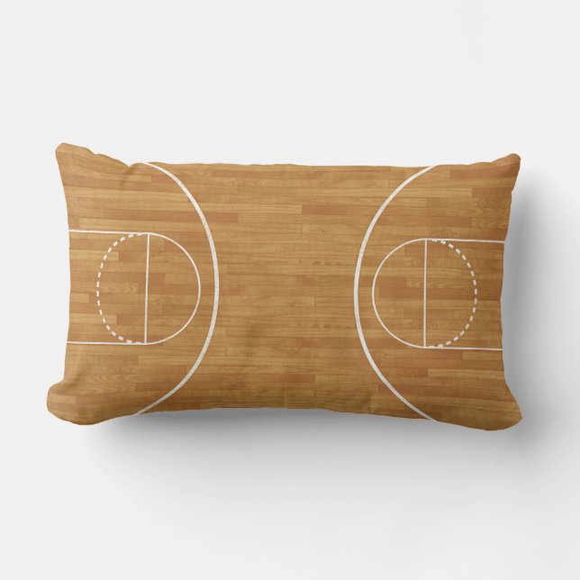 Basketball Court Pillow (Front)