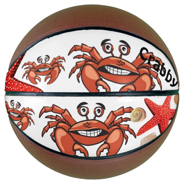 Basketball Crabby Crab Starfish Beach House Boat (Front)