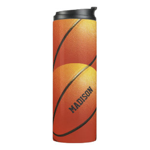 Basketball custom name tumbler