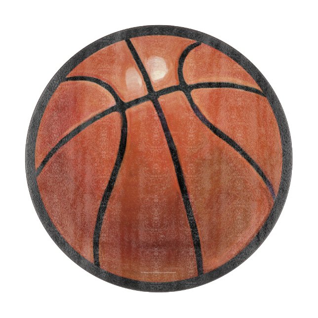 Basketball Cutting Board (Front)