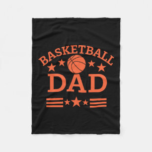 Basketball Dad 2 Fleece Blanket