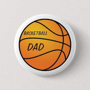 Basketball Dad Button