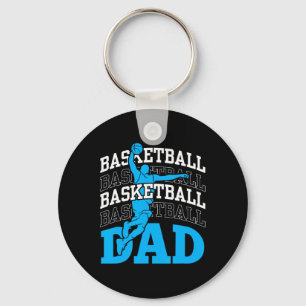 Basketball Dad Coach Team Match Player Father Dadd Keychain