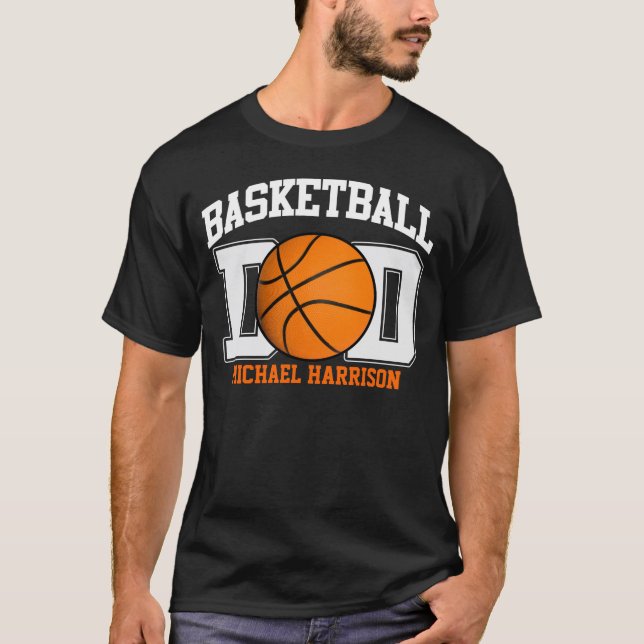 Basketball Dad (dark) T-Shirt (Front)