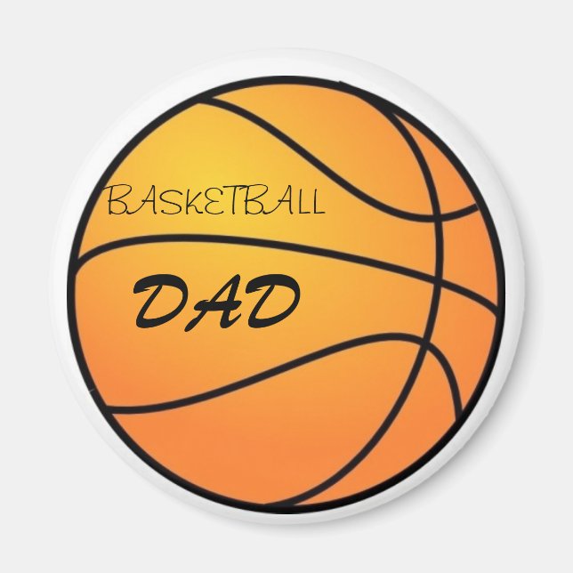 Basketball Dad Magnet (Front)