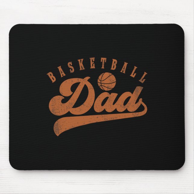 Basketball Dad  Mouse Pad (Front)