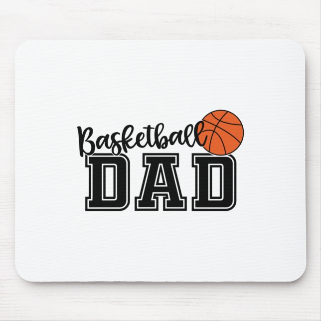 Basketball Dad  Mouse Pad (Front)