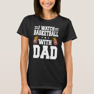 Basketball Dad Player Team Sport Hoop Ball Father' T-Shirt