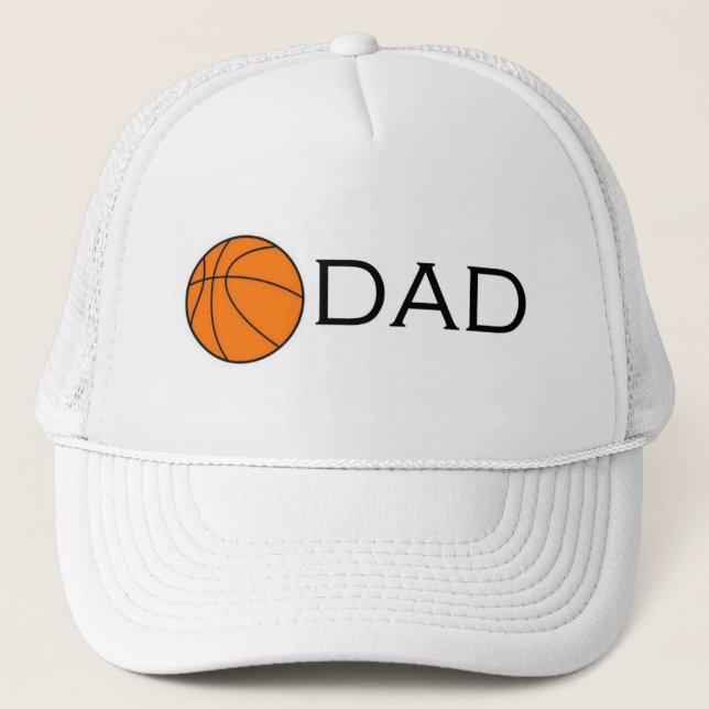 Basketball Dad Trucker Hat (Front)