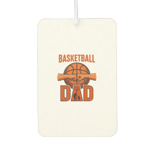 Basketball Dad Vintage Engraving Shirt Design_1 Air Freshener
