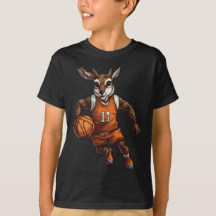 Basketball Deer  T-Shirt