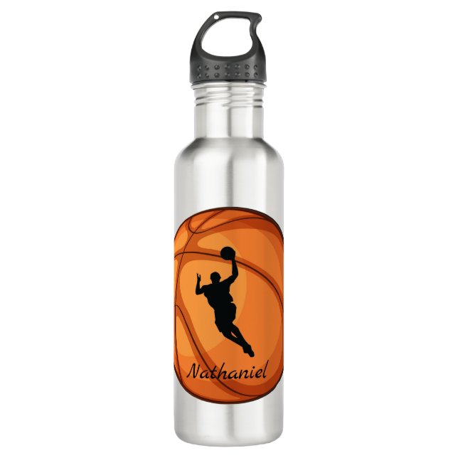 Basketball Design  710 Ml Water Bottle (Front)